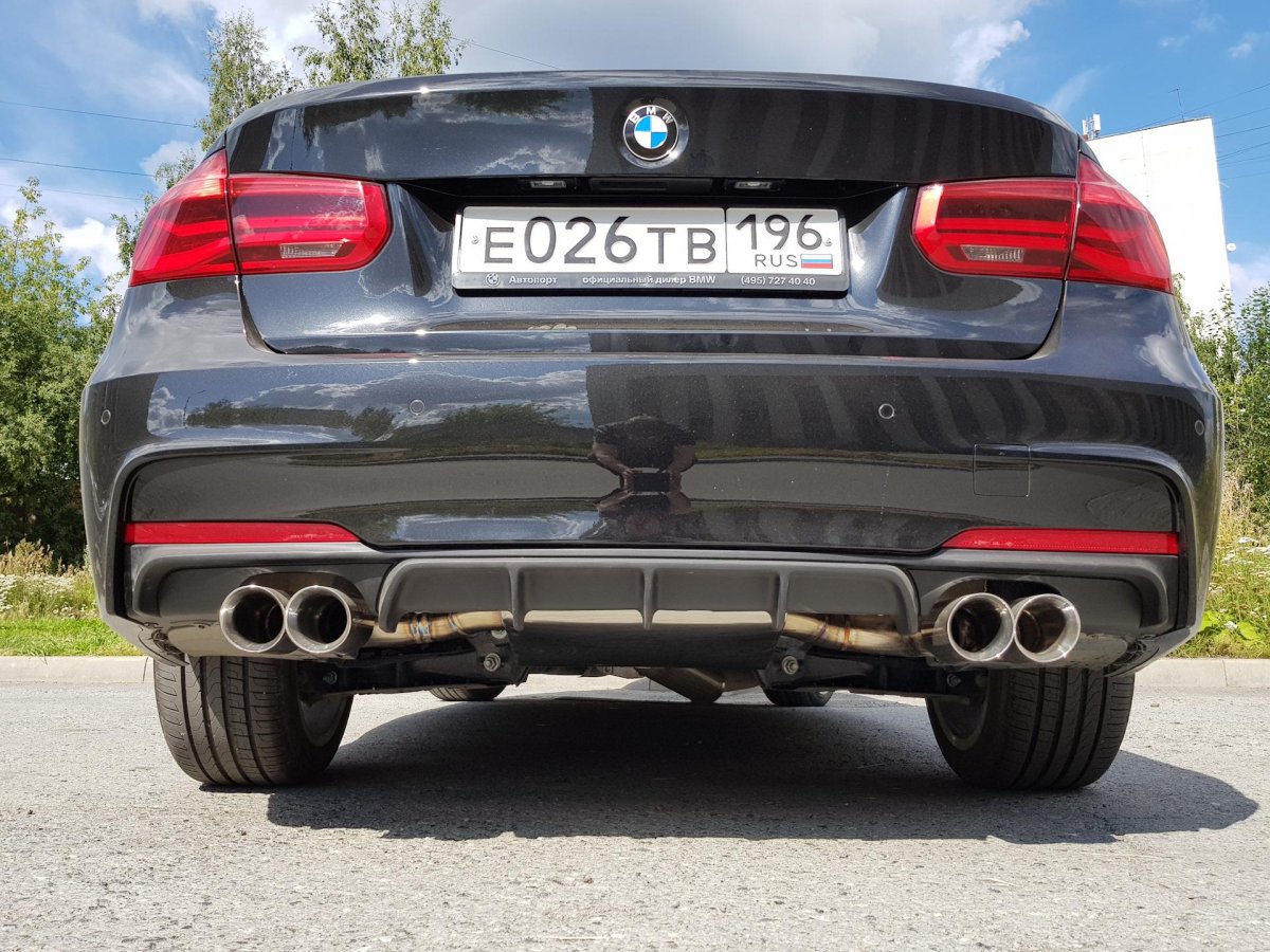 Диффузор BMW f30 m-Performance