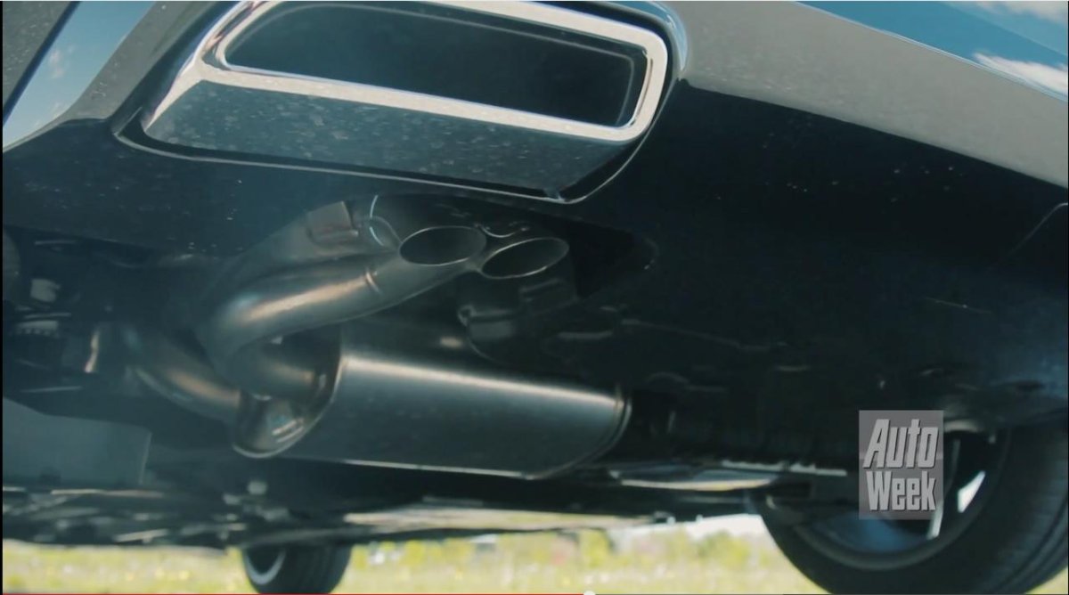 Выхлоп Мерседес АМГ