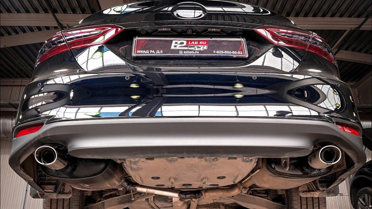 Toyota Camry v70 выхлоп