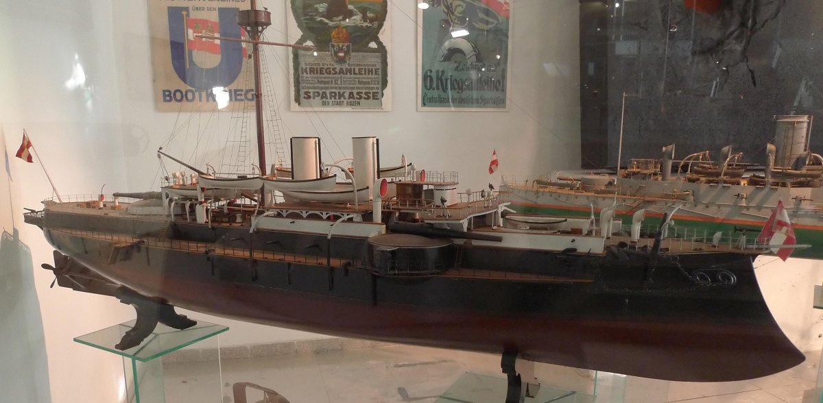 Броненосец Kronprinz Erzherzog Rudolf