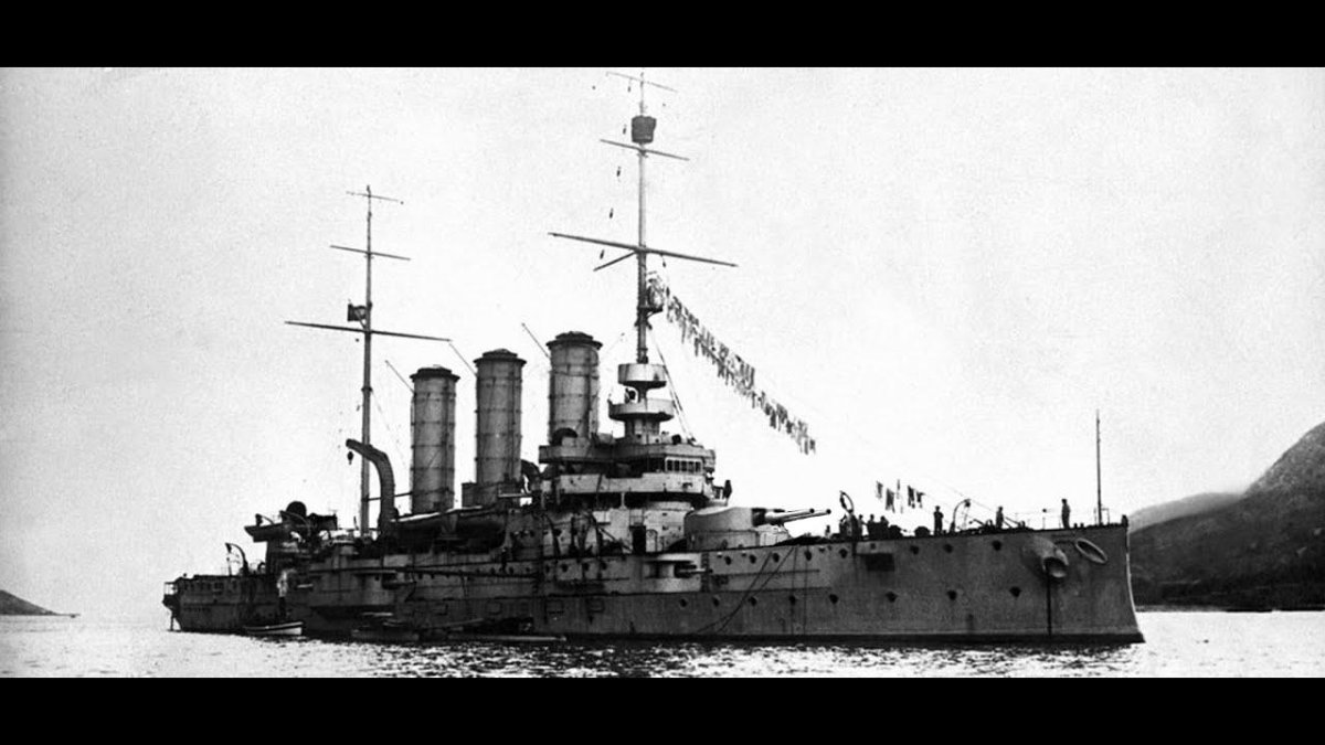 Броненосный крейсер Sankt Georg