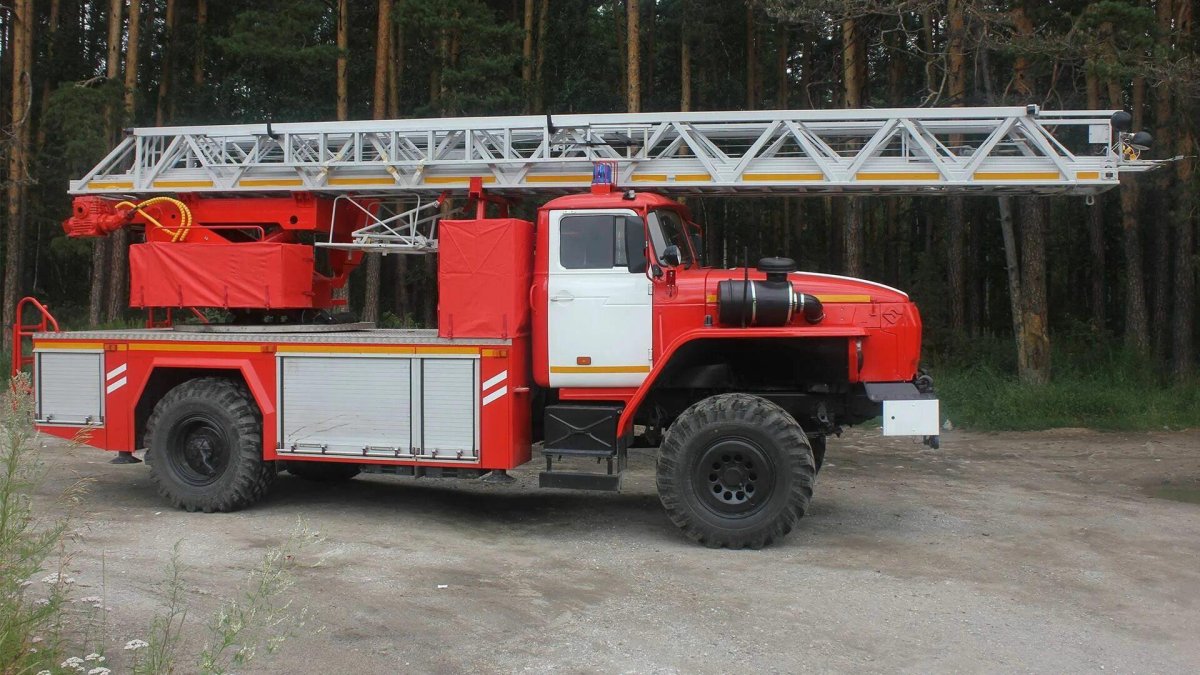 Пожарная машина Урал 43206