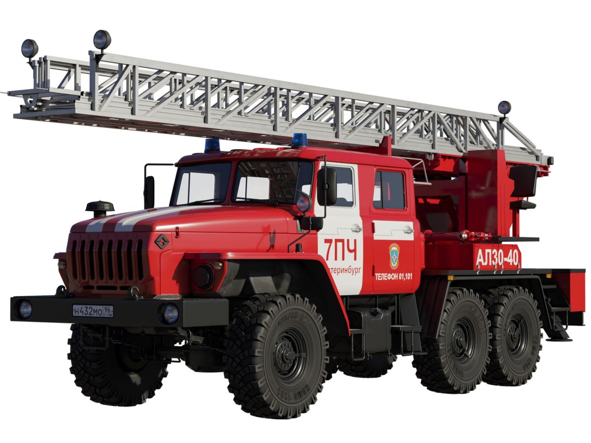 Автолестница пожарная ал-30