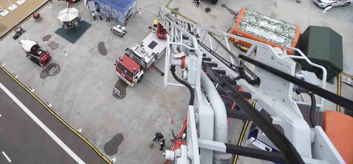 Автолестница пожарная ВИТАНД