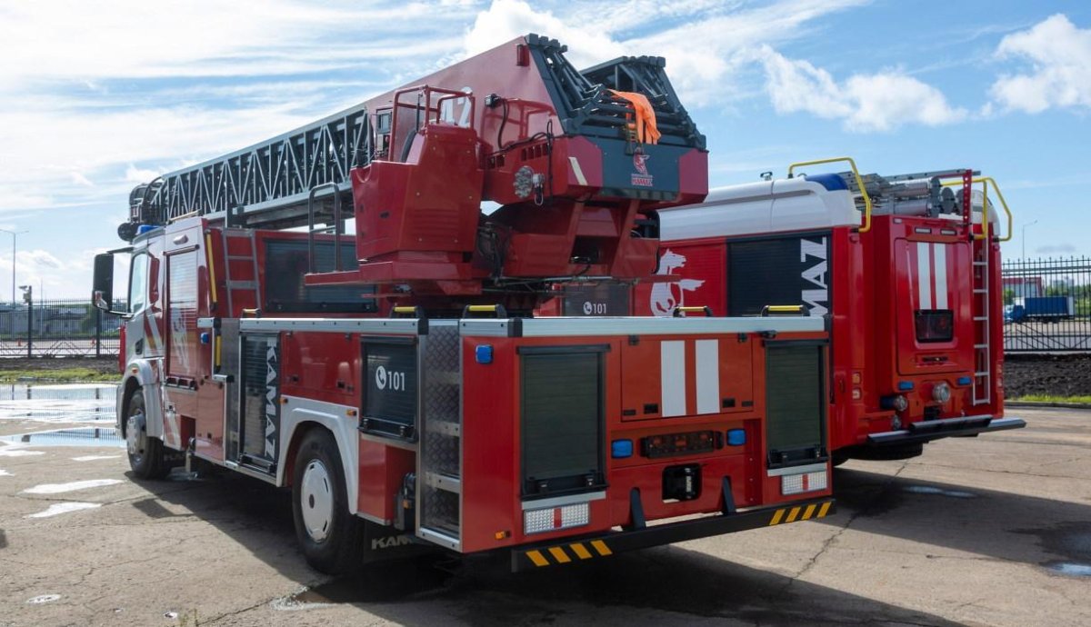 КАМАЗ АЦЛ пожарный