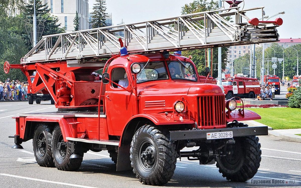 ЗИЛ 157 автолестница