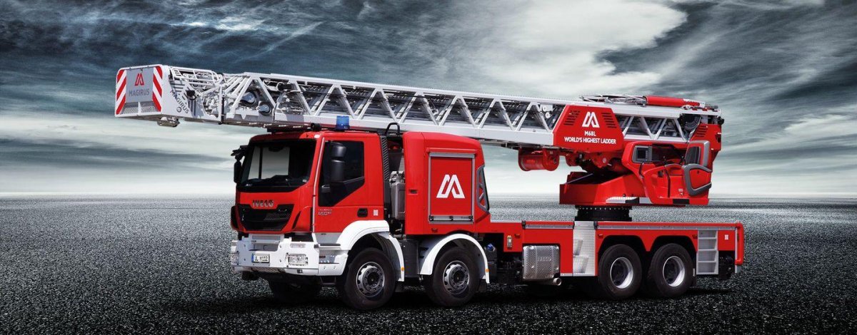 Автолестница магирус