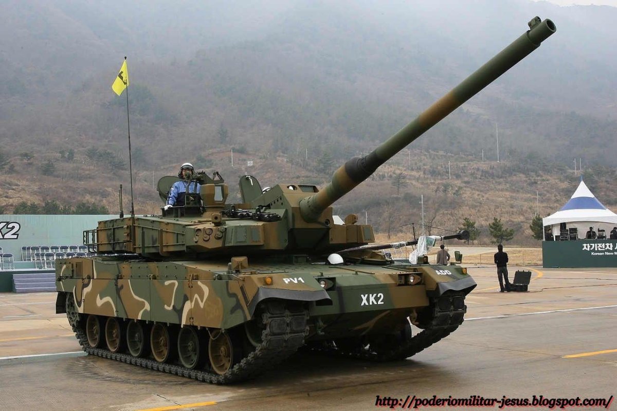 Южнокорейский k2 Black Panther