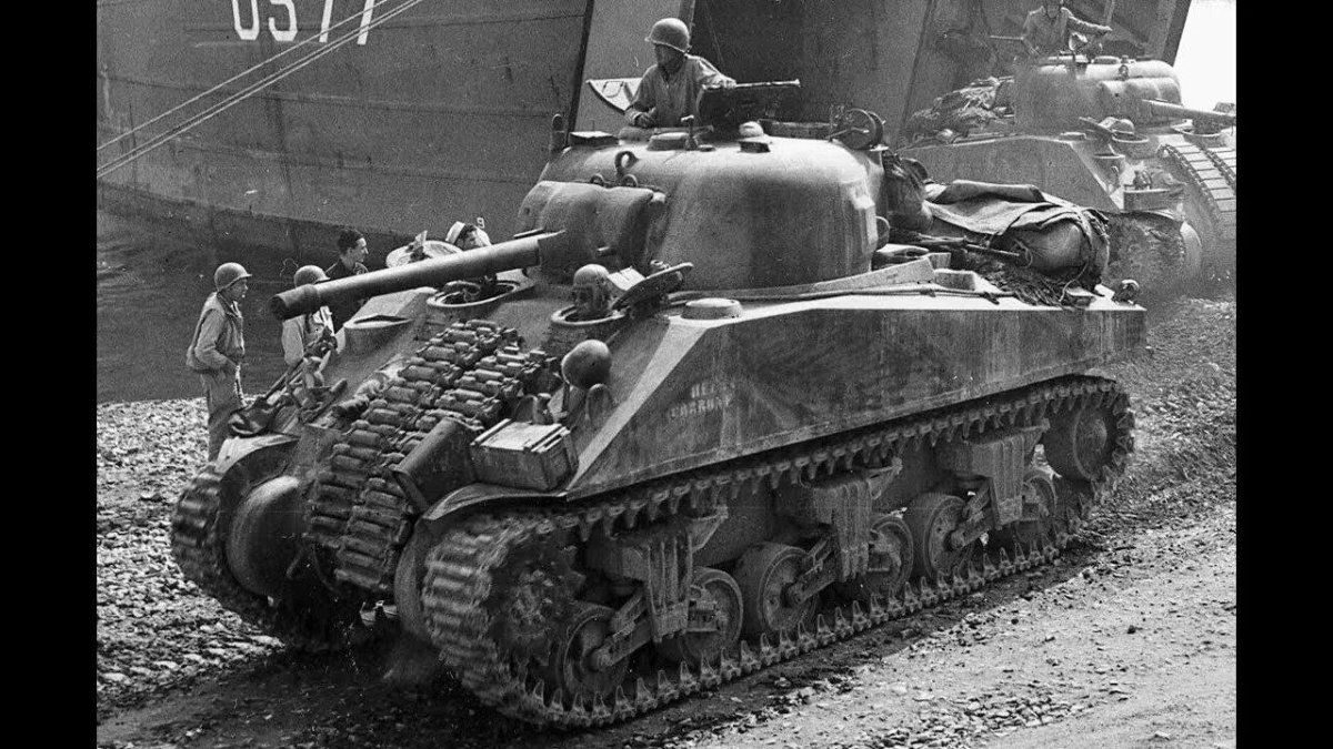 Американский танк "Шерман"