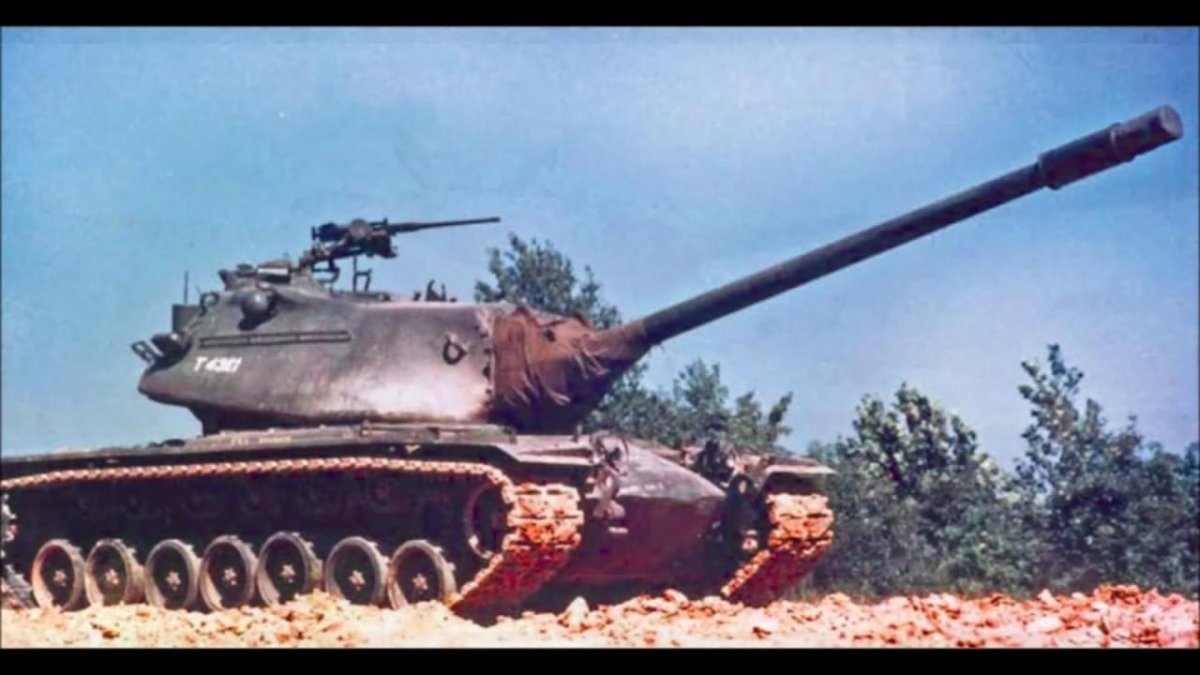 T43 американский танк