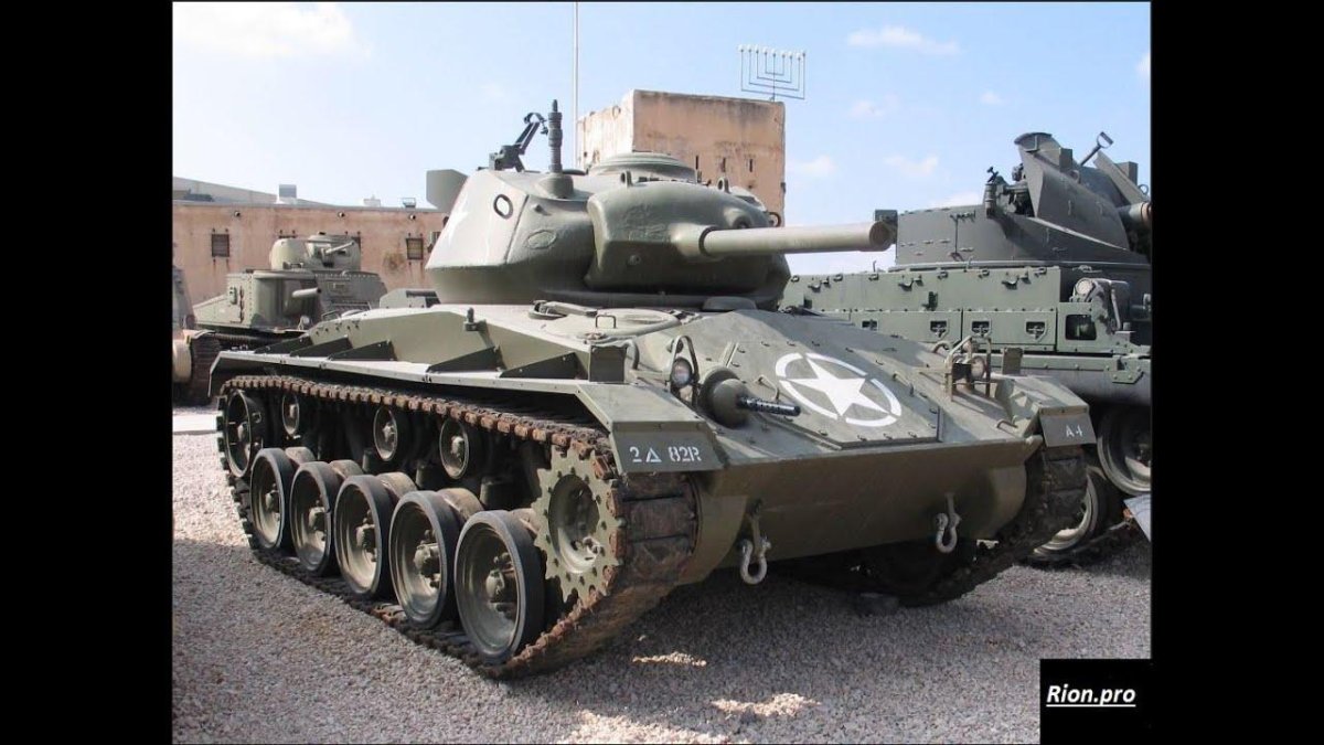 Лёгкий танк м24 Чаффи