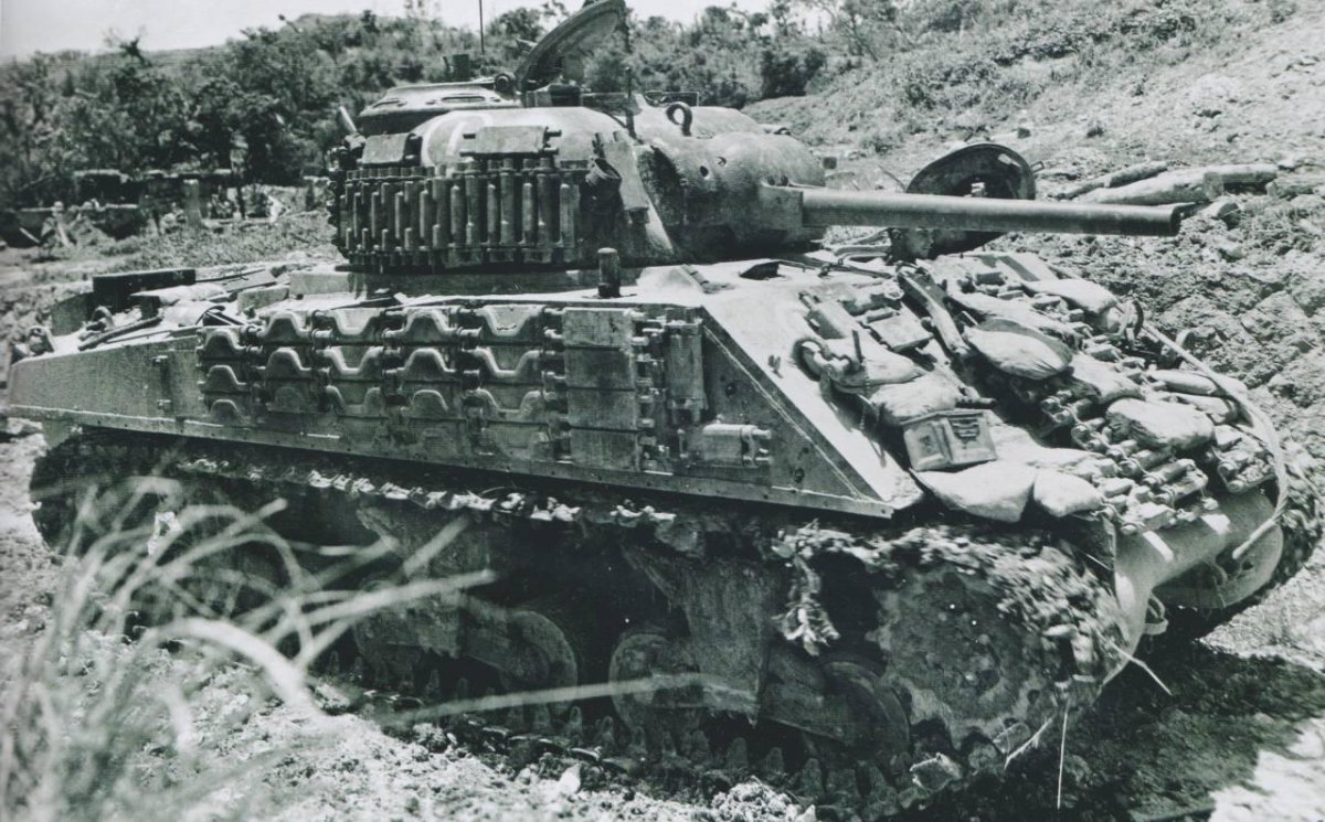 Танк Шерман м4а2