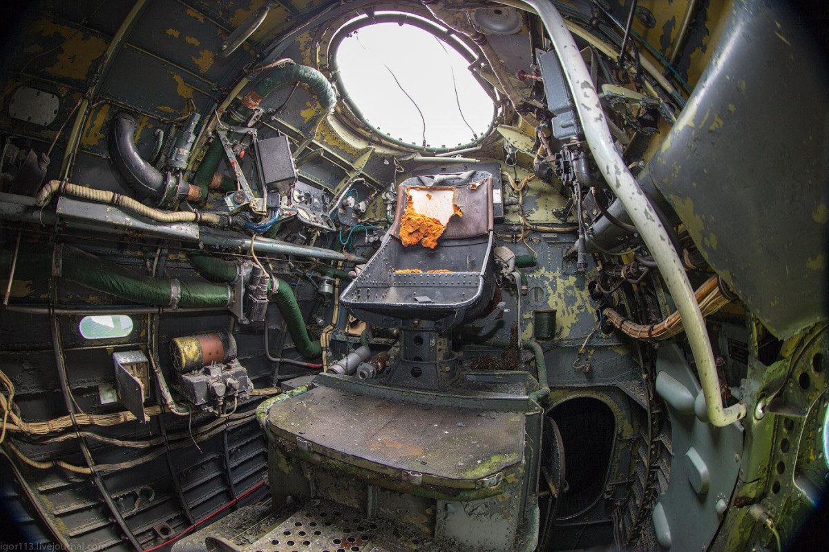 Ил-2 кабина стрелка