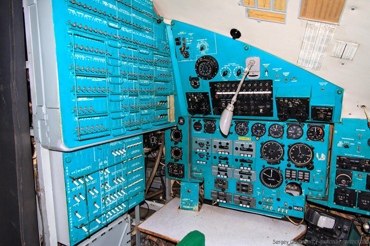 Ил-62 кабина штурмана