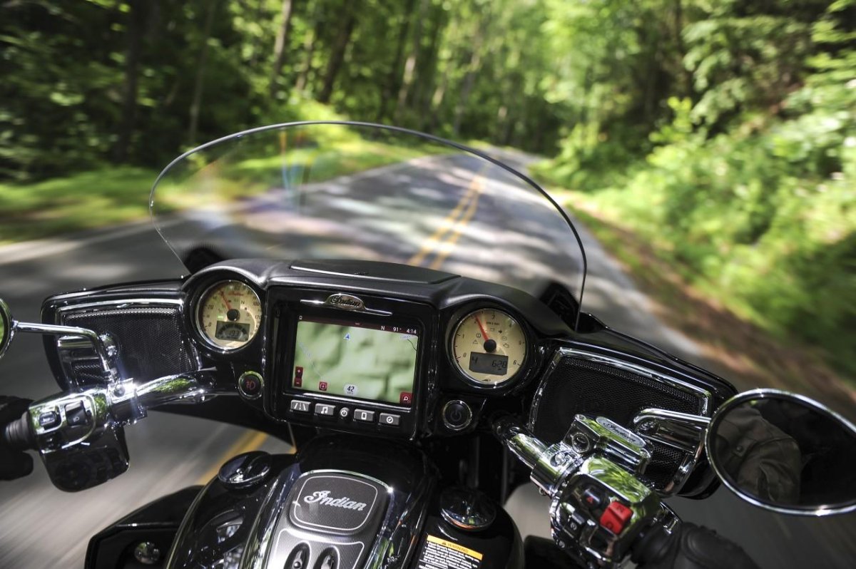 Система управления мотоциклом