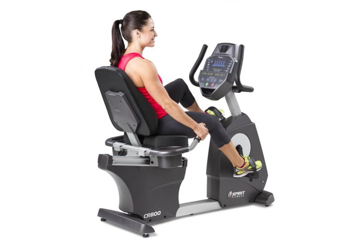 Горизонтальный велотренажер Spirit cr800