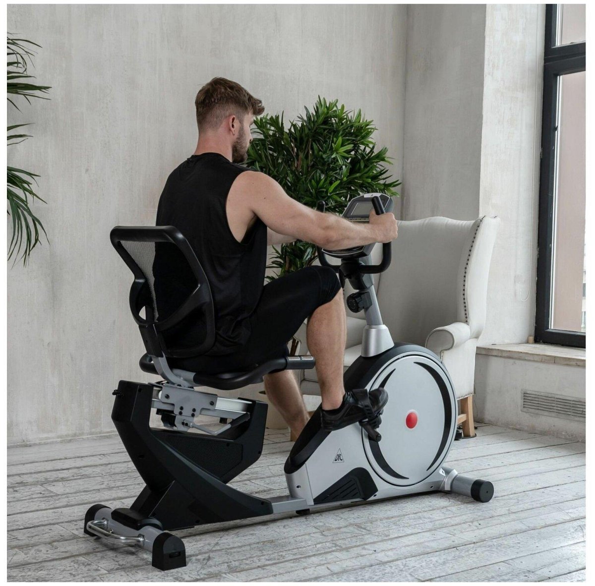 Горизонтальный велотренажер для дома