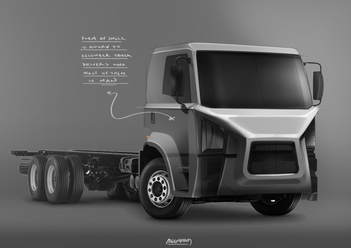 ЗИЛ тягач концепт