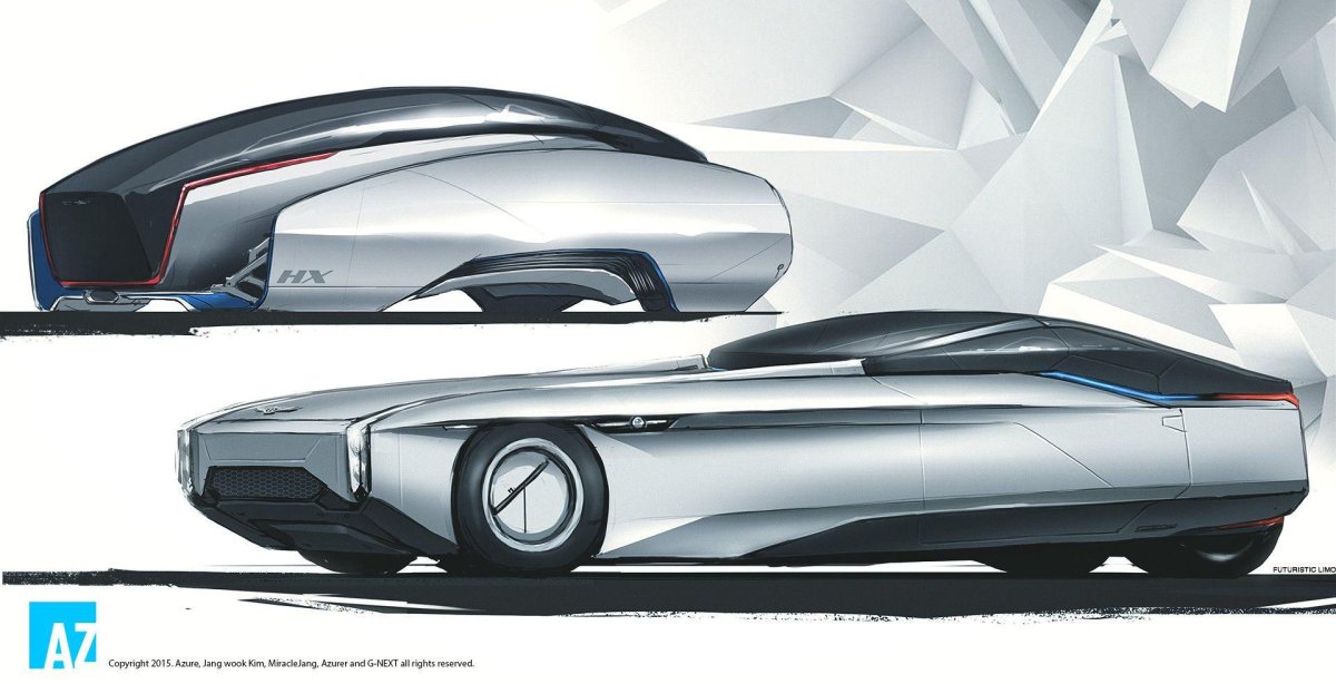 Концепт ЗИЛ 5301 будущего