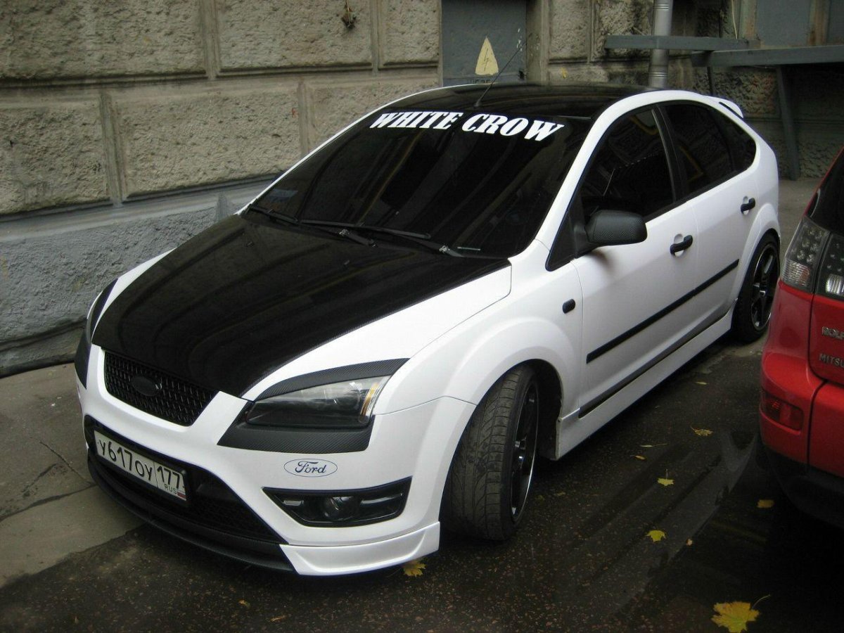 Форд фокус 2 с черной крышей