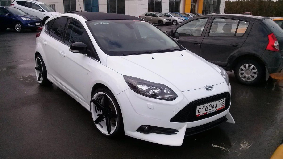 Форд фокус 3 белый