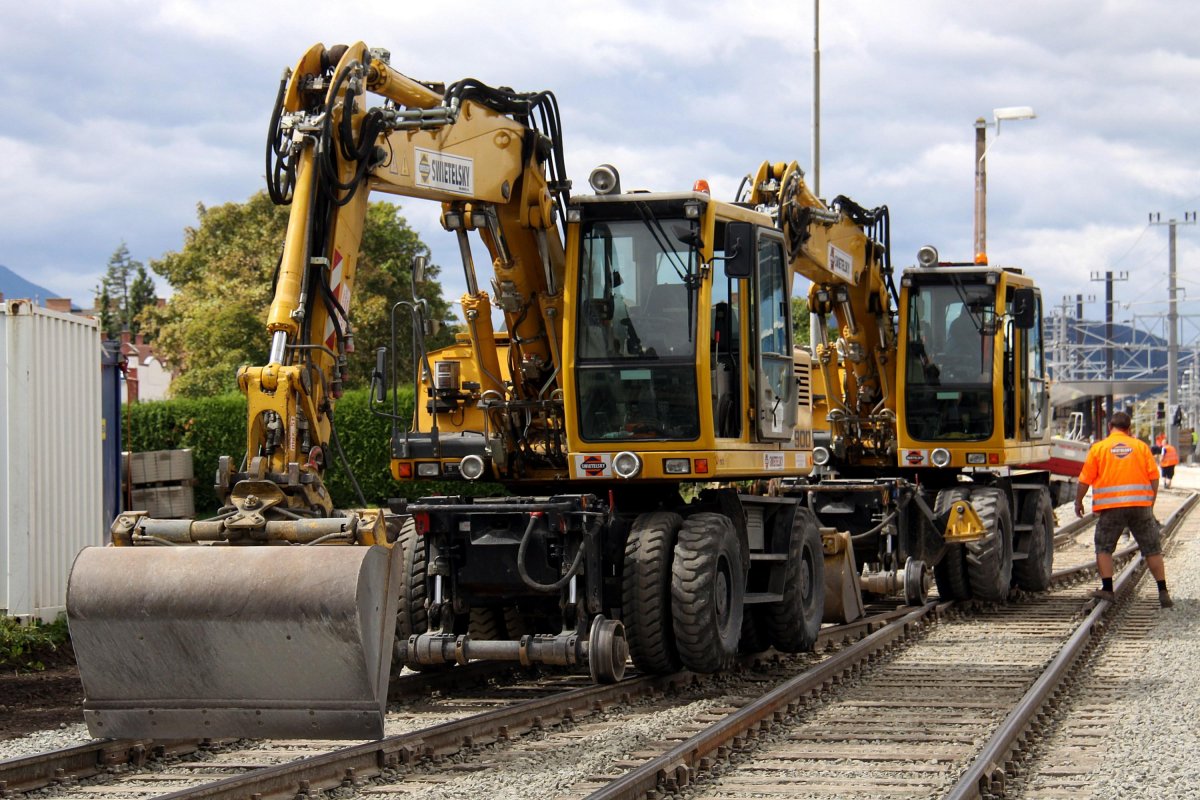 Железнодорожный экскаватор Atlas