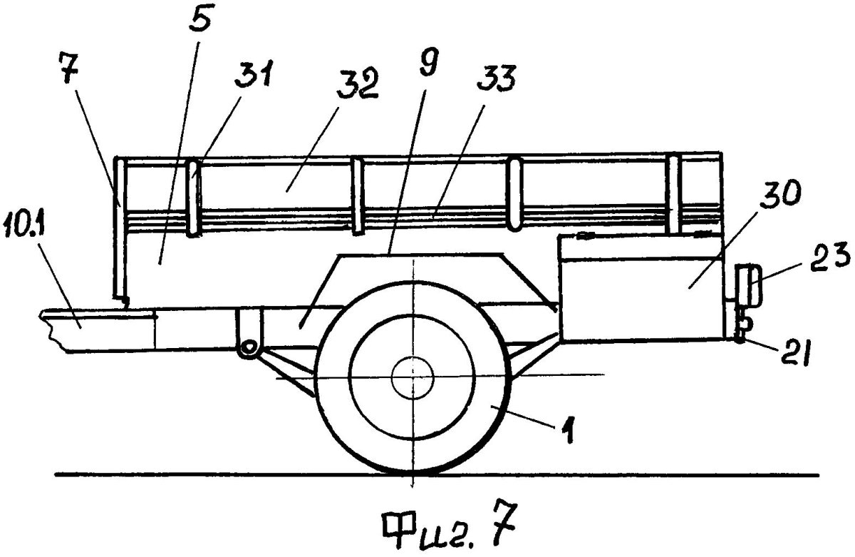 Чертеж прицепа одноосного для трактора т-25