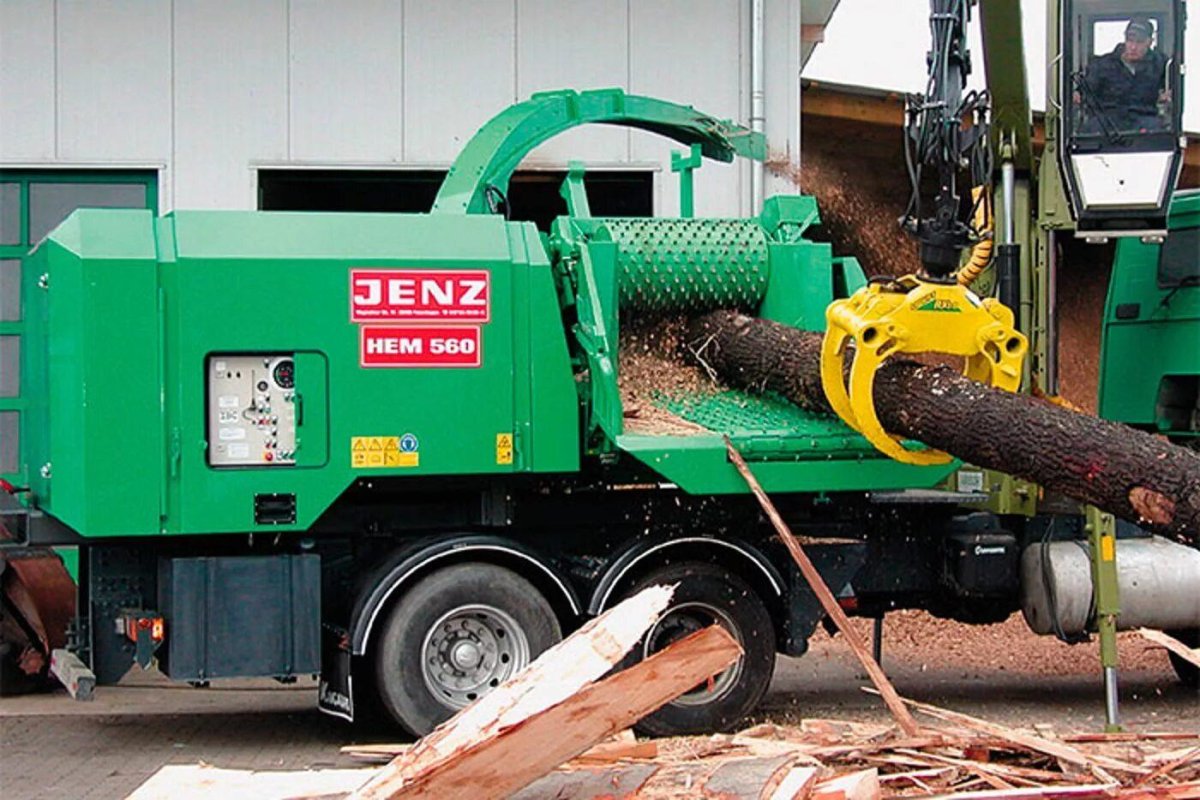 Измельчитель древесины шредер промышленный