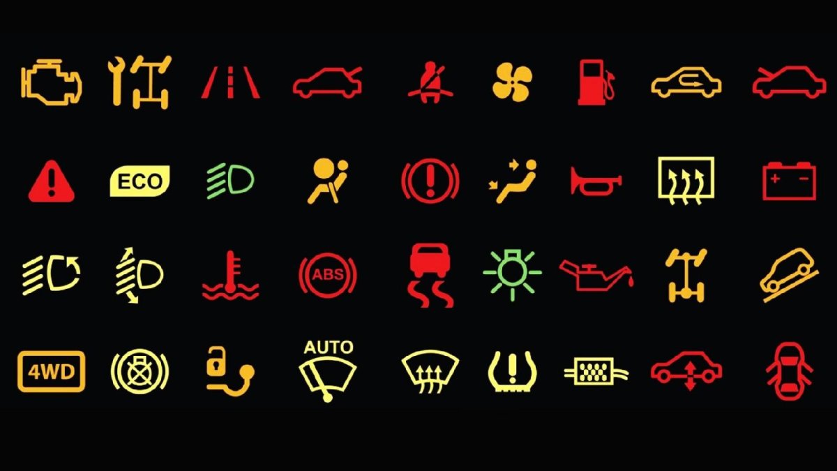 Volkswagen Tiguan значки на панели приборной