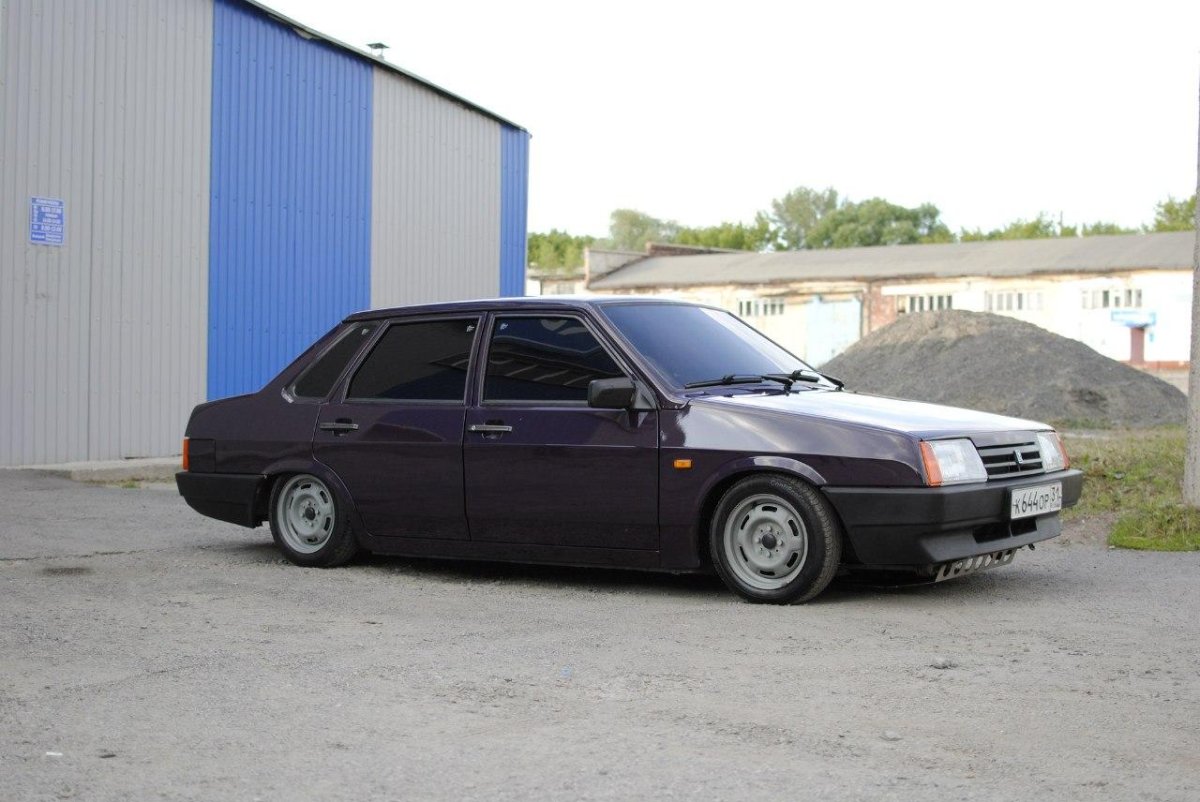 ВАЗ 21099 занижение -90