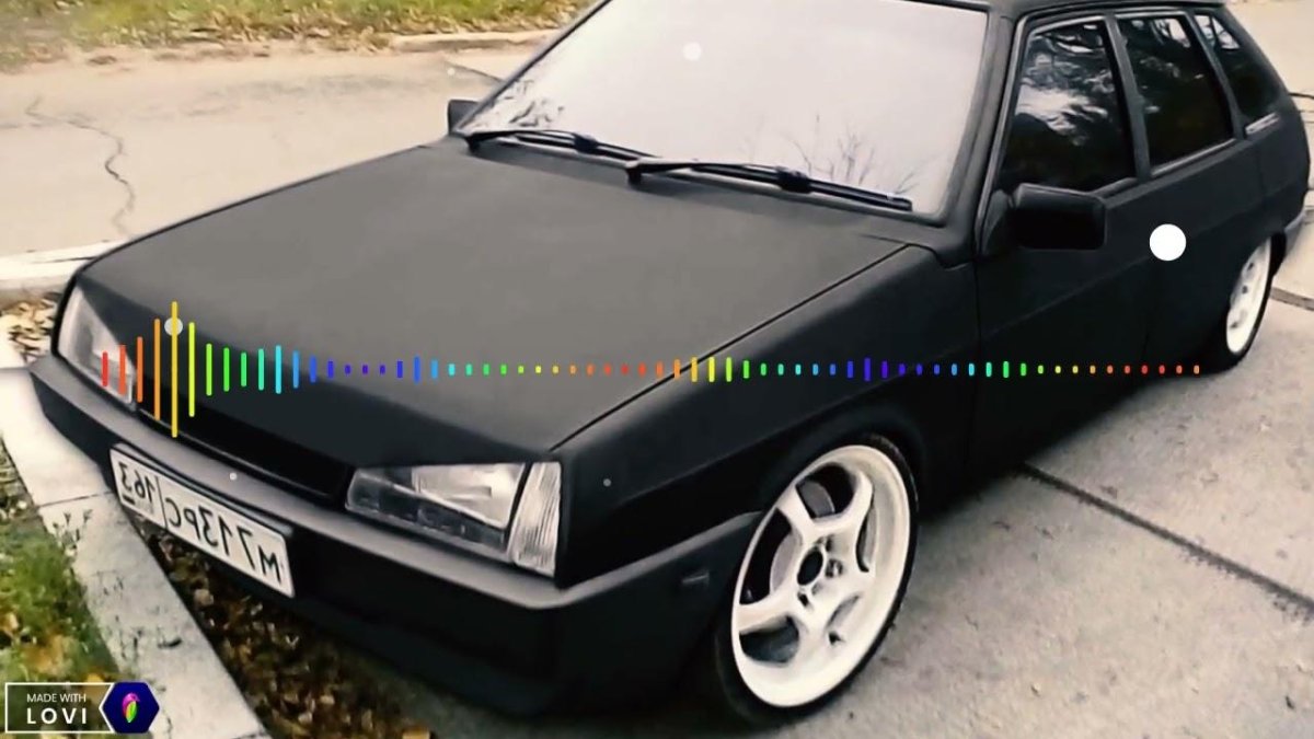 ВАЗ 2109 черная матовая