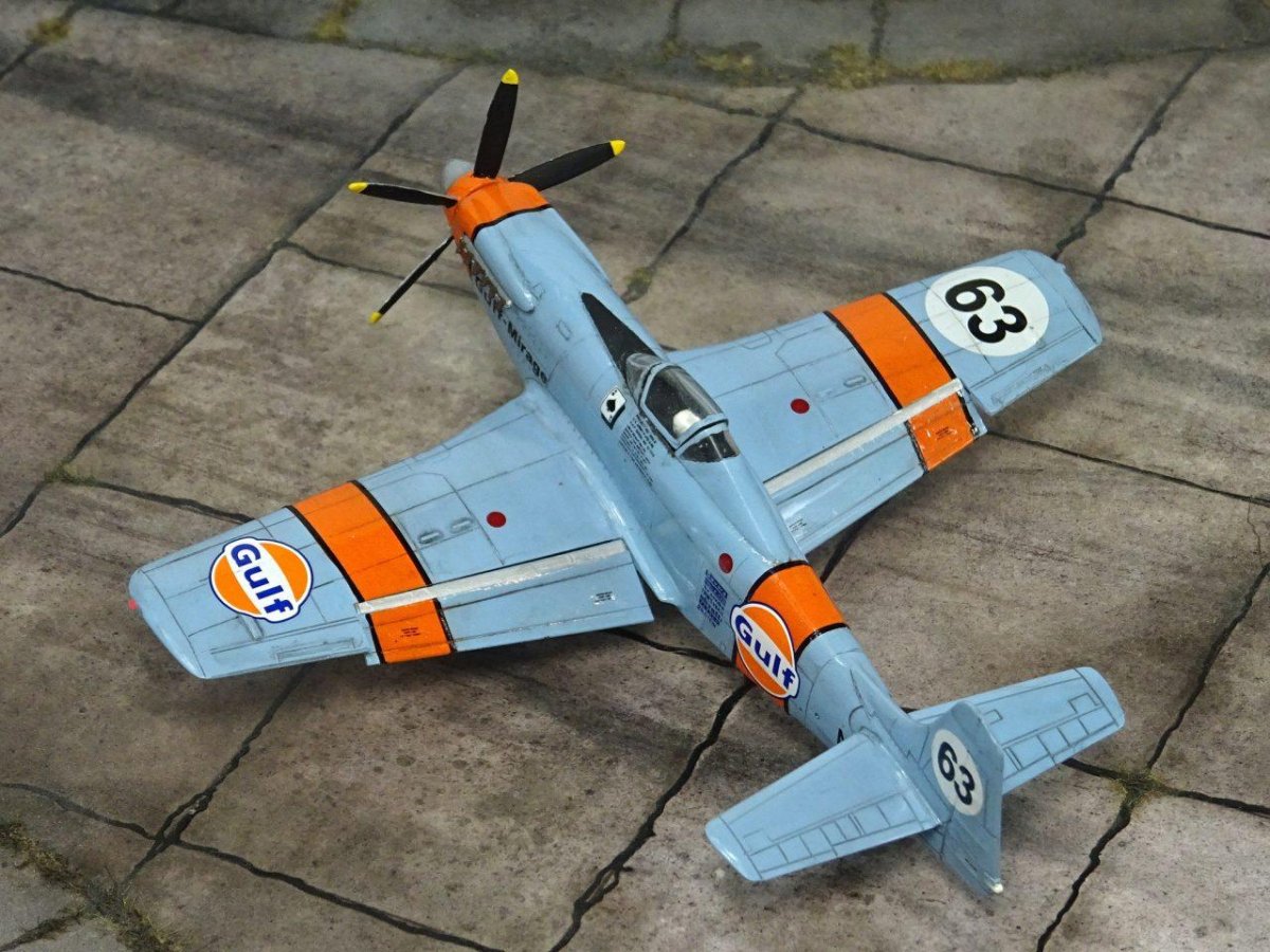 Гоночный самолёт p-51 Voodoo