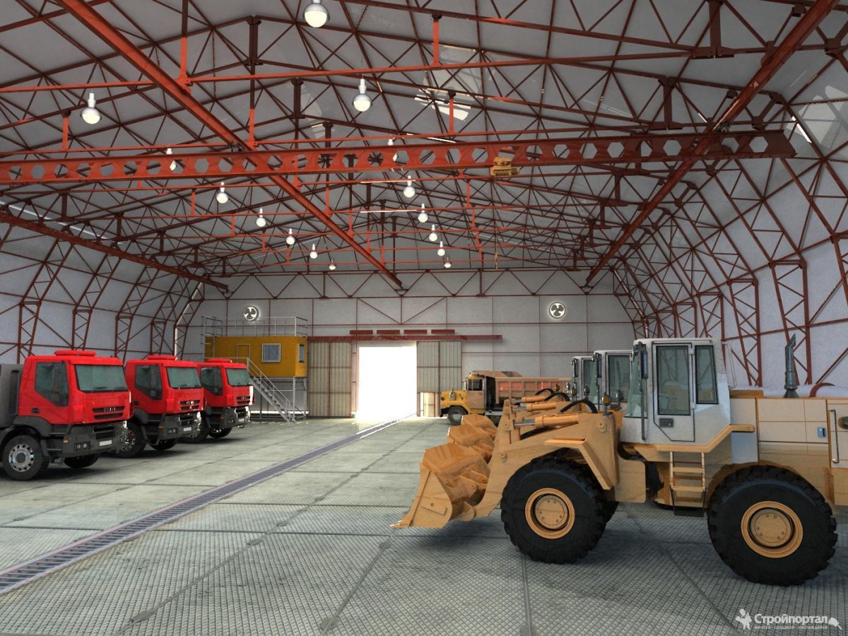 Ангары для сельхозтехники