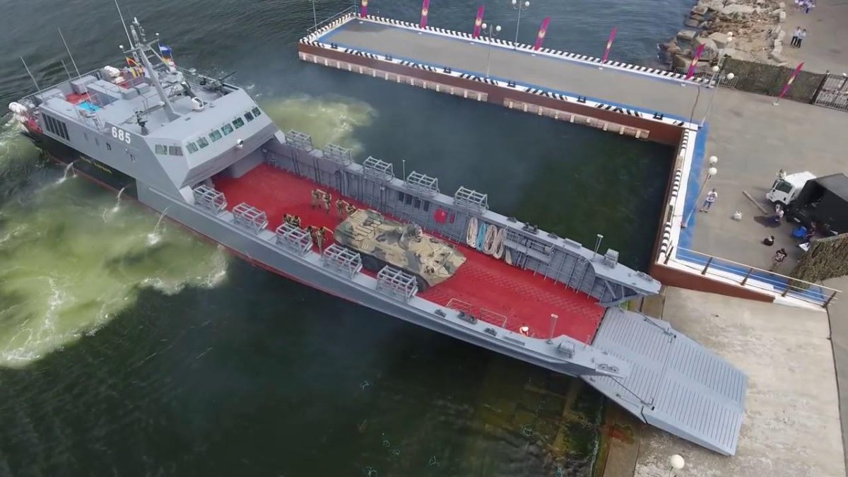 Десантные катера проекта 21820