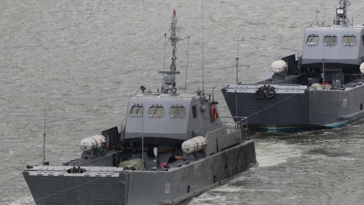 Десантные корабли Каспийской флотилии