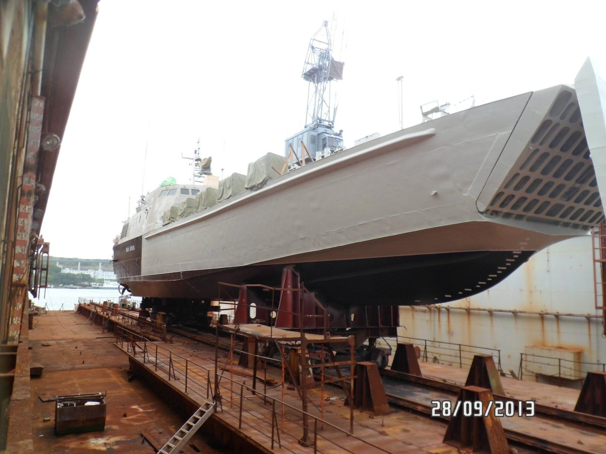 Иван Карцов десантный катер