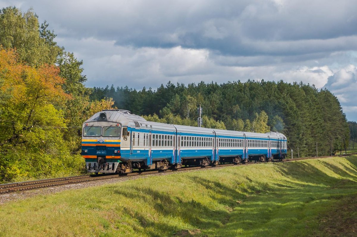 Станция Полонка в Белоруссии