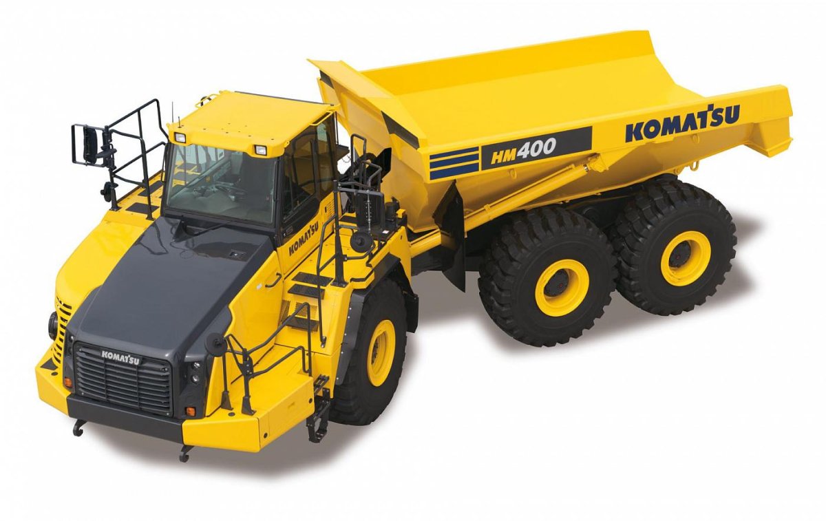 Сочлененный самосвал Коматсу нм400