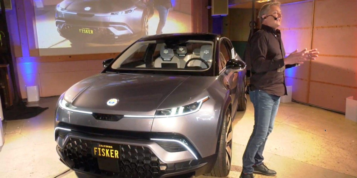 Fisker Ocean электрокар