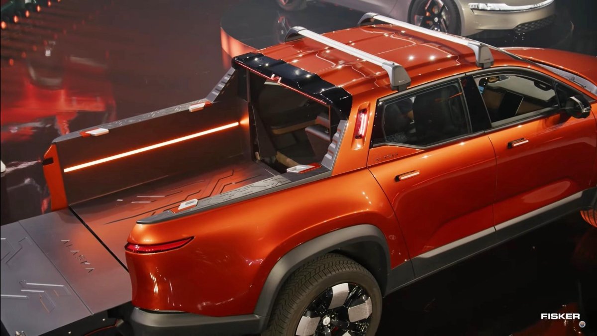 Пикап с распашными дверями