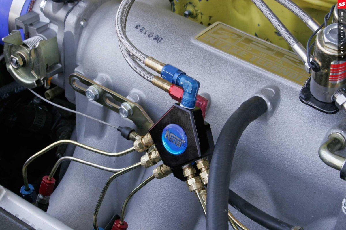 Система впрыска закиси азота