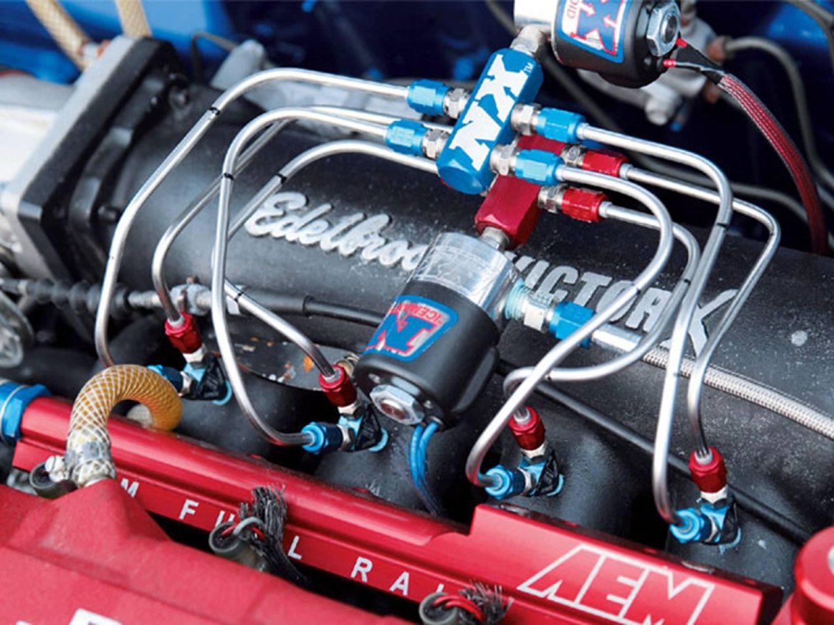 Система впрыска закиси азота