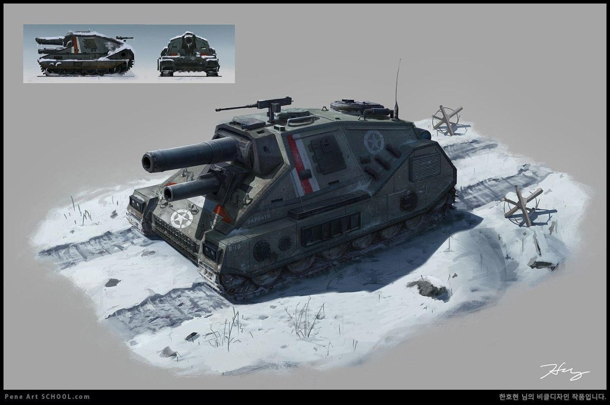 Дизельпанк танки