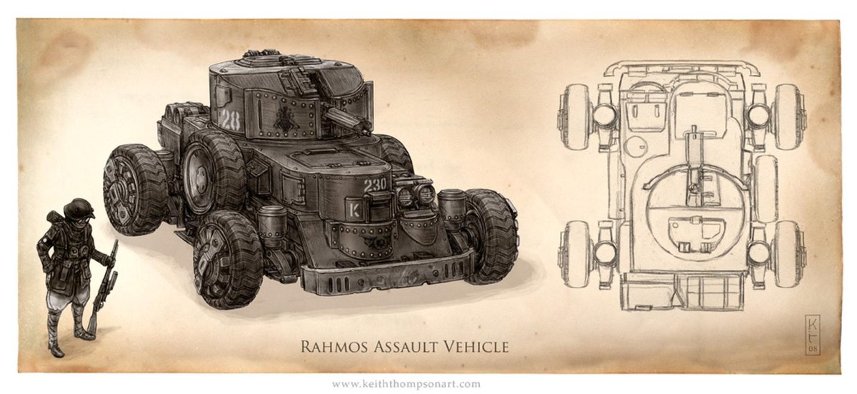 Дизельпанк Кейта Томпсона