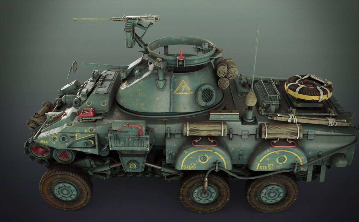 Дизельпанк танк