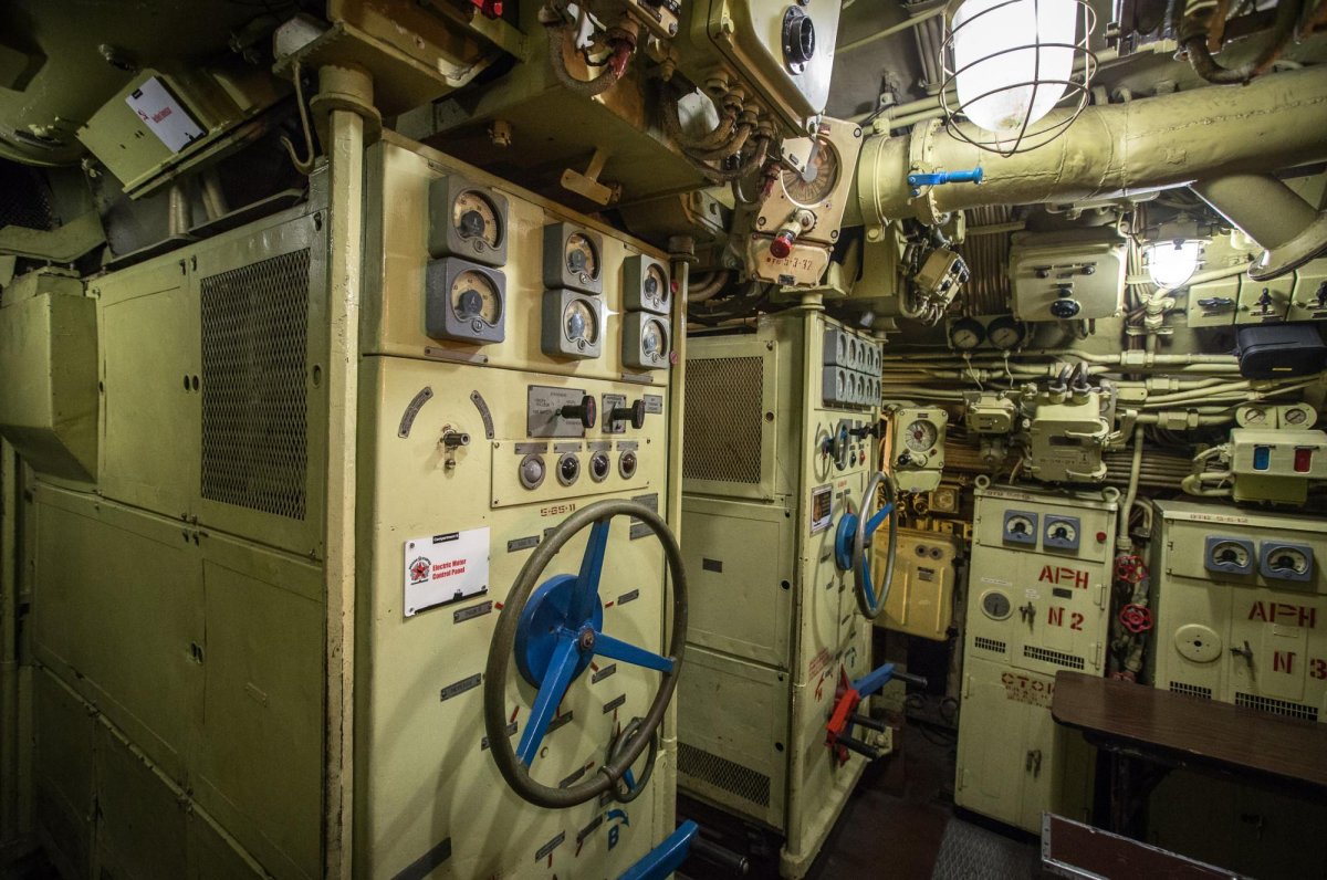 Пульт управления подводной лодки