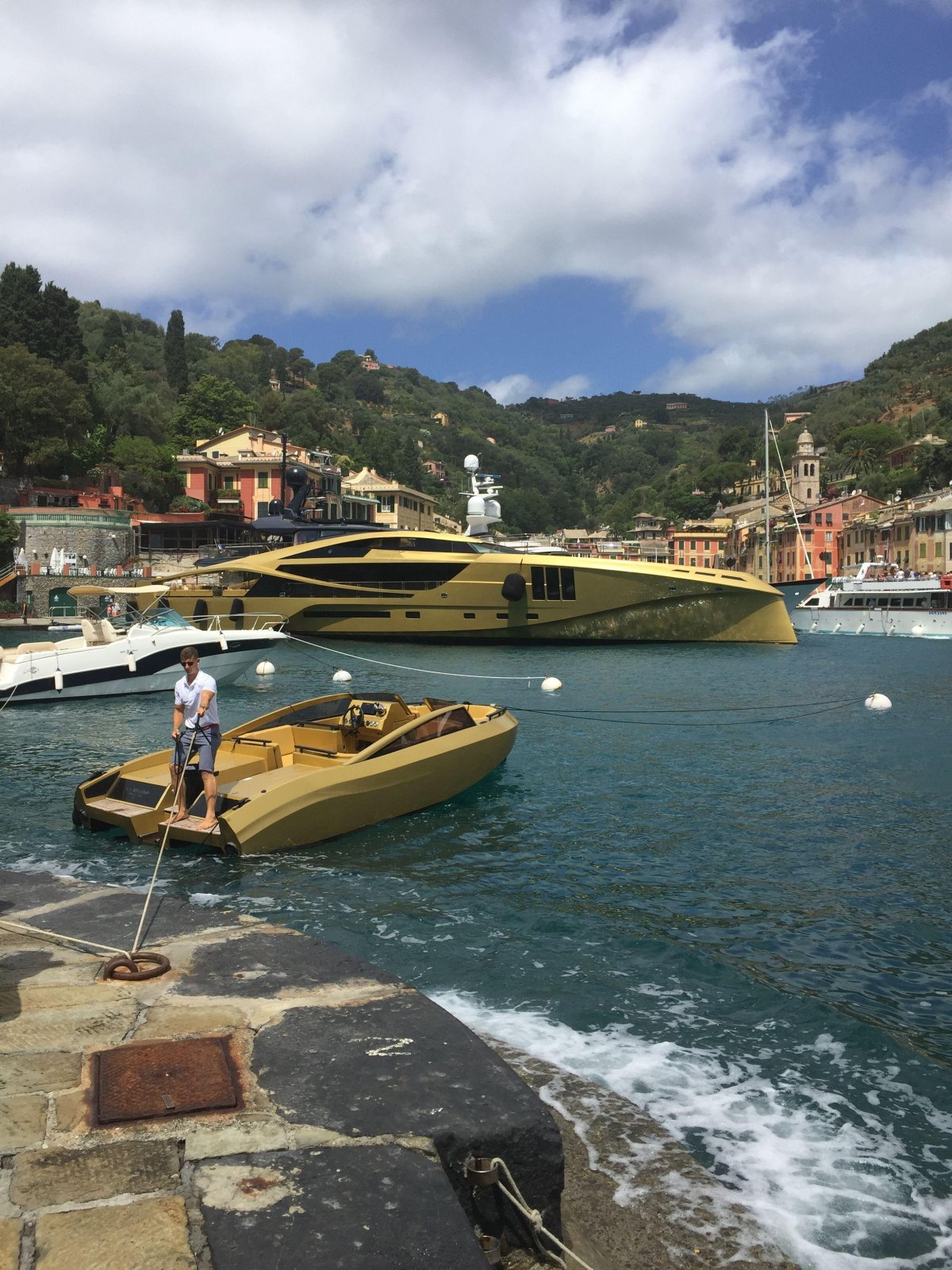 Яхты в Портофино