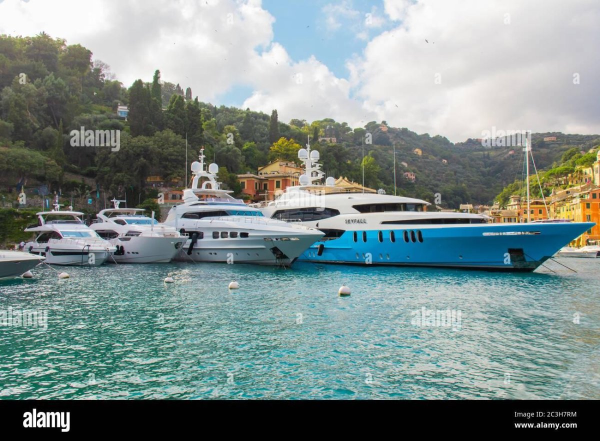 Яхты в Портофино