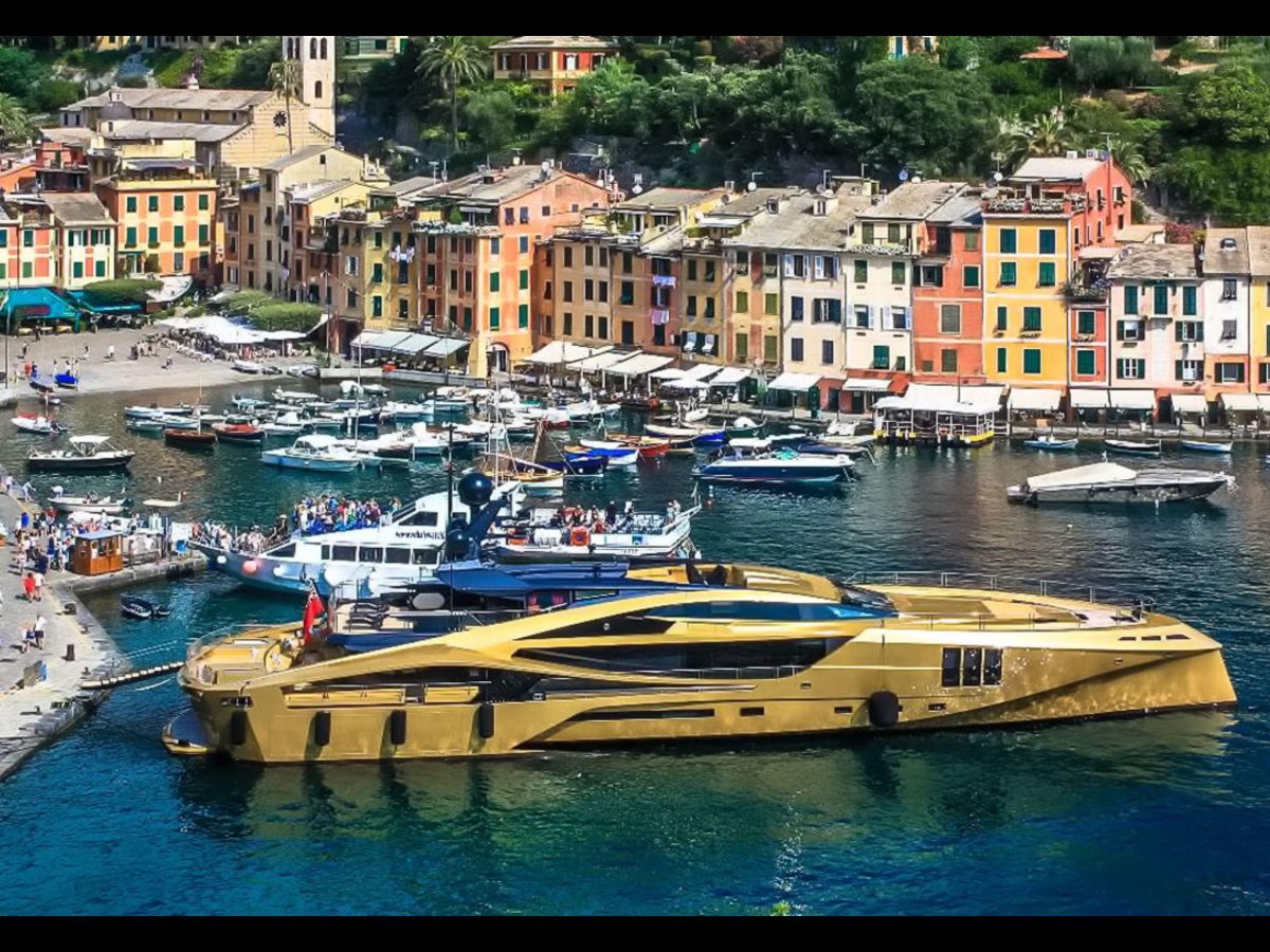 Портофино Италия яхты