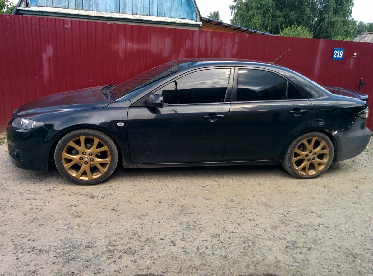 Mazda 6 gg бронзовые диски